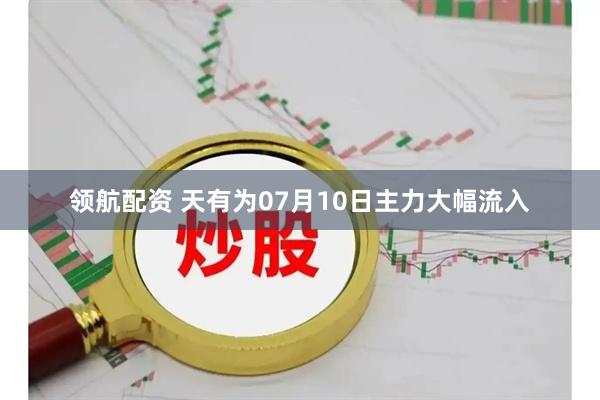 领航配资 天有为07月10日主力大幅流入
